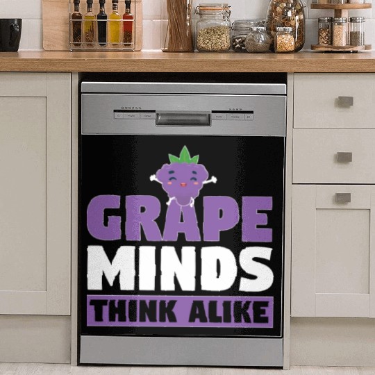 Grape Minds Think Alike Dish Washer Covers