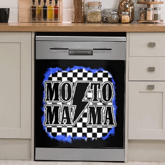 Moto Mama Motocross Racing Dirt Bike Mom Son Race Dish Washer Covers