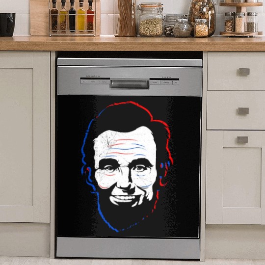 Merica Lincoln Independence Day USA Party Dish Washer Covers