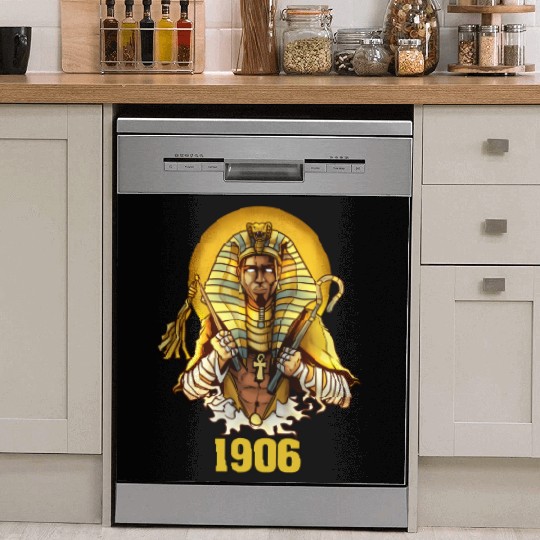 1906 Sphinx Alpha Ace Fraternity Pharoah Dish Washer Covers