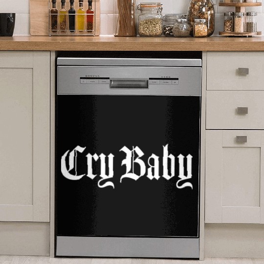 Cry Baby Old English Dish Washer Covers