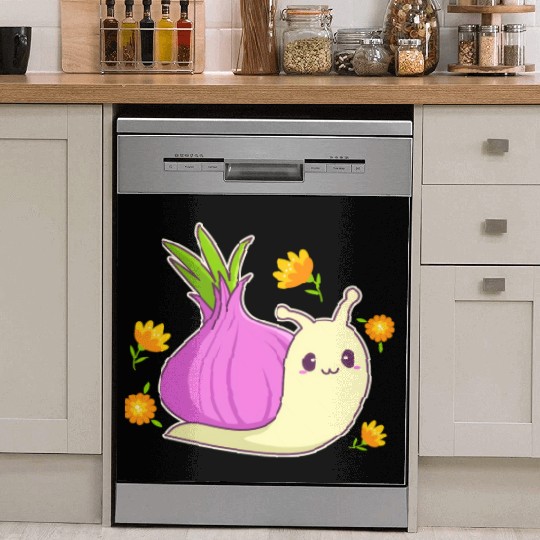 Aesthetic Kawaii Onion Dish Washer Covers