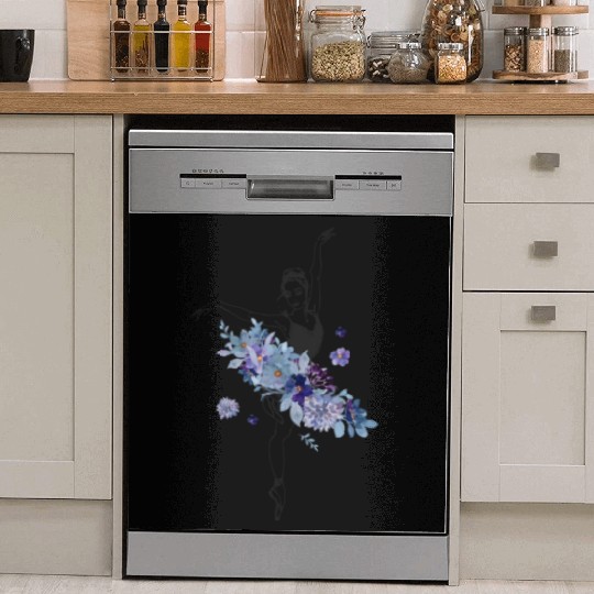 Ballet Dancer Dance Girl Ballerina Dish Washer Covers