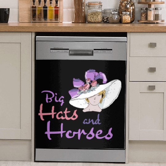 Big And Horses Derby Day Kentucky 2022-2023 Derby Dish Washer Covers