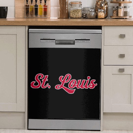 St Louis 1970S Wordmark Script Dish Washer Covers