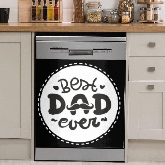 Best Dad Ever Dish Washer Covers