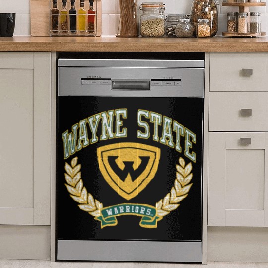 Wayne State Warriors Victory Dish Washer Covers
