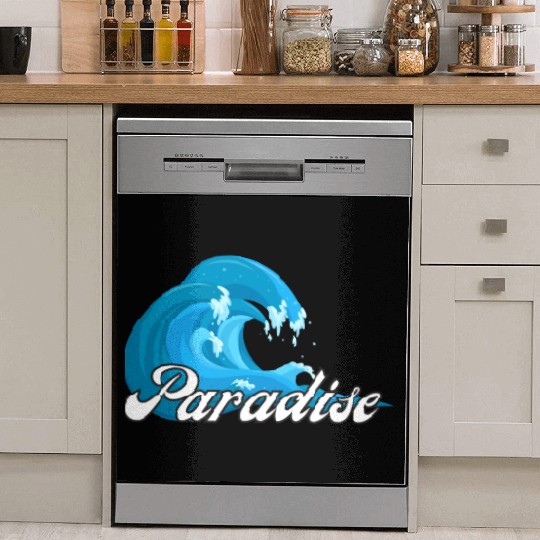 Paradise green Dish Washer Covers