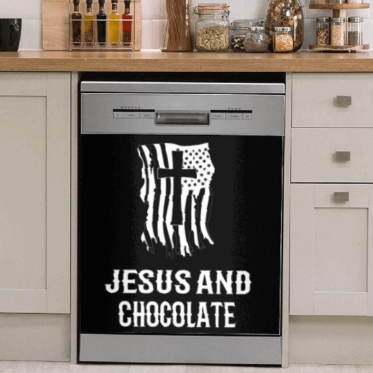 Jesus And Chocolate Christian Chocolate Dessert Dish Washer Covers