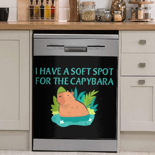 I Have A Soft Spot For The Capybara Dish Washer Covers