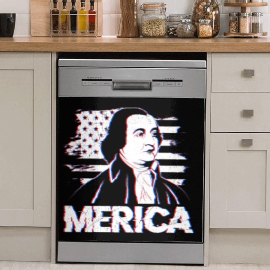Merica USA Presidents America Fan USA Party Dish Washer Covers