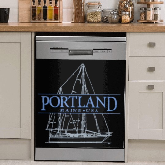 Portland Maine Sailing Dish Washer Covers