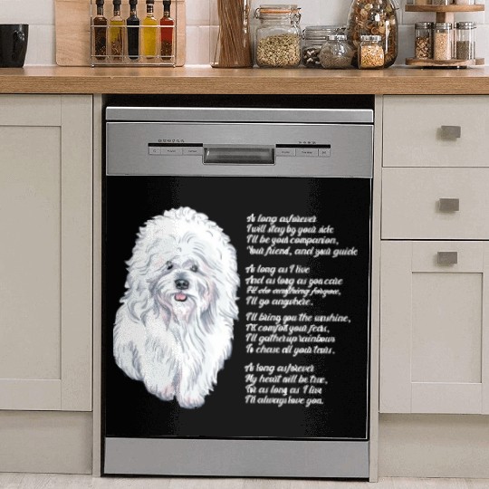 Bichon Frise Dish Washer Covers