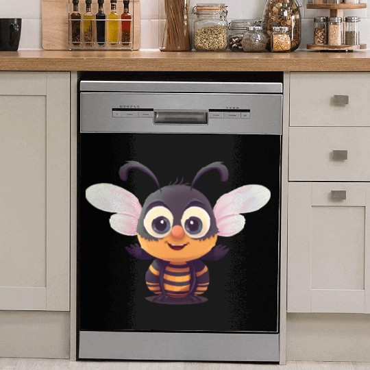 Cute Superhero Bee Bumblebee Wasp Dish Washer Covers