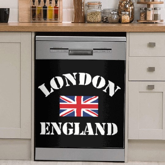 London England Tourist Dish Washer Covers