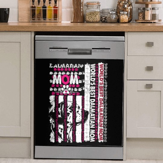 World's Best Dalmatian Mom Dog Owner Dish Washer Covers