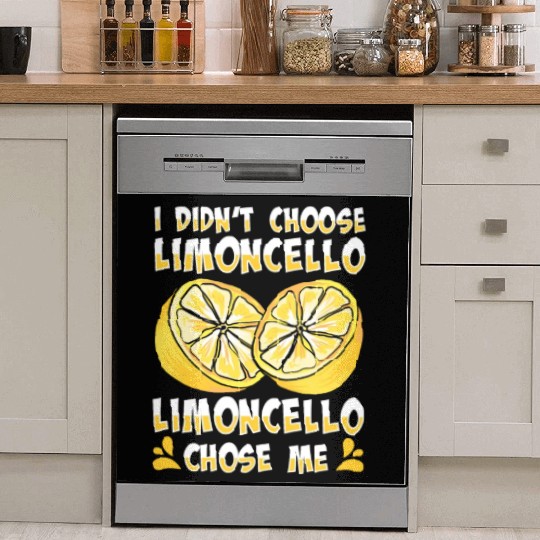 Italian Limoncello Lover Lemon Liquor Drinker Dish Washer Covers