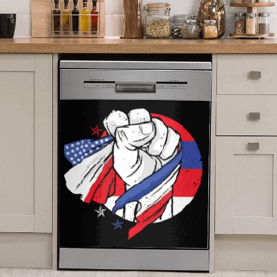 American Pride US Patriots American Fist Loverty Dish Washer Covers