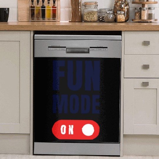 Black Colorful Dubai The Leading City in the World Dish Washer Covers