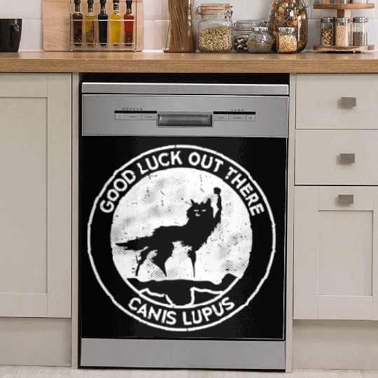 canis lupus mountain Dish Washer Covers