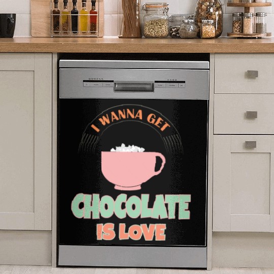 chocolate lover stars Dish Washer Covers
