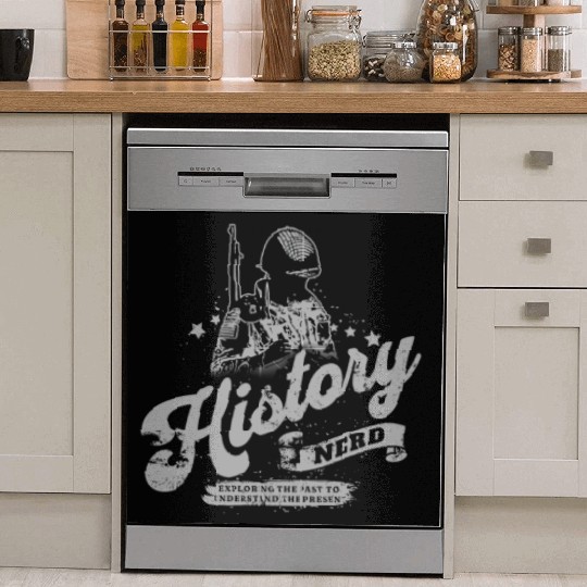 WW2 History Nerd Dish Washer Covers