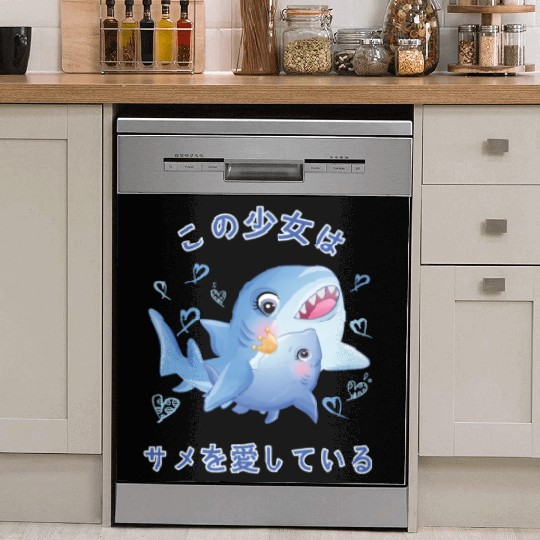 Shark Love Mom Shark Dish Washer Covers