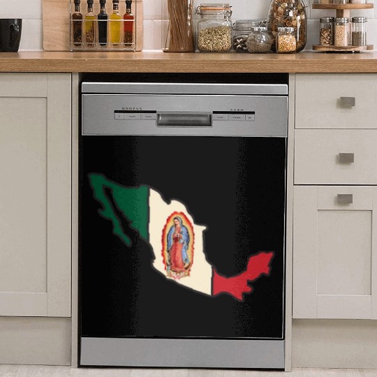 Our Lady Of Guadalupe Virgin Mary Dish Washer Covers