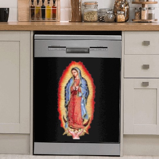 Our Lady Of Guadalupe Virgin Mary Dish Washer Covers