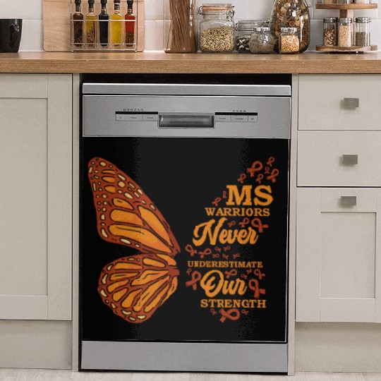 MS Warriors Never Underestimate Our Strength Dish Washer Covers