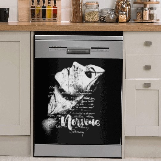 Y2k Aesthetic Grunge - Nervous Dish Washer Covers