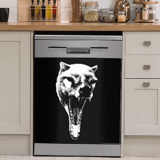 The Thylacine Marsupial Extinct Animal Dish Washer Covers