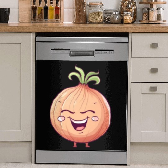 Onion Vegetable Vegan Farmer Funny Cute Love Dish Washer Covers