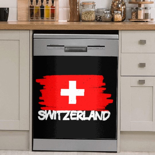 Switzerland Flag Dish Washer Covers
