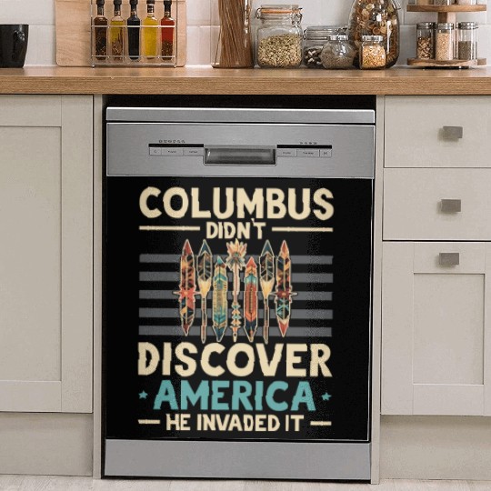 Aboriginal Indians Indigenous Native American Day Dish Washer Covers