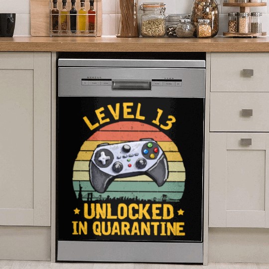 Level 13 Unlocked Video Gamer 13th 2007 Dish Washer Covers