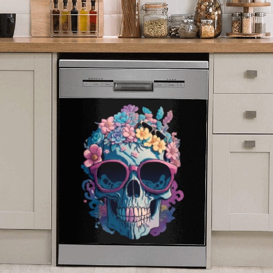 Cool Skull Dish Washer Covers