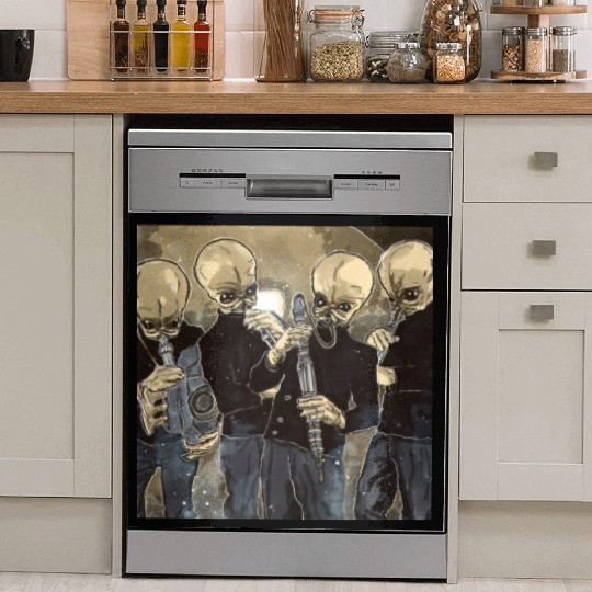 Cantina Band Mos Eisley Dish Washer Covers