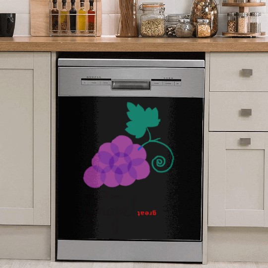 Feel Grape X Great Dish Washer Covers
