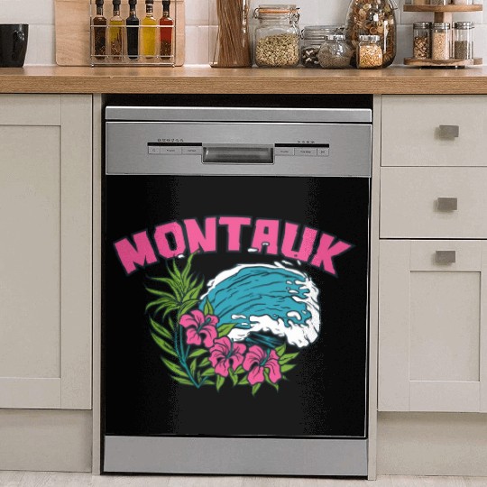 Montauk New York Summer Nyc Tropical Montaukett Dish Washer Covers