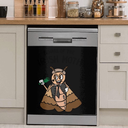 Beware Of The Irish Moth Mob Dish Washer Covers