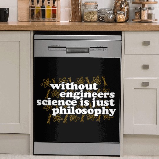 Philosophy Teacher Poetry Reading Book Science Dish Washer Covers