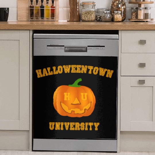 Halloweentown University Pumpkin For Treat Or Tric Dish Washer Covers