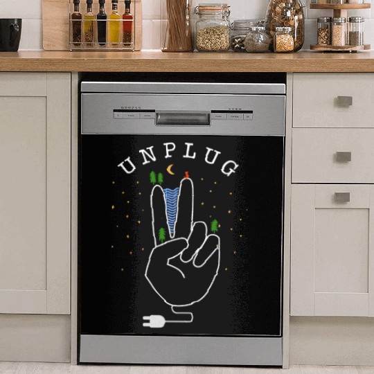 Unplug - nature, forest and mountains Dish Washer Covers