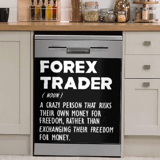 Forex Trader funny definition Dish Washer Covers