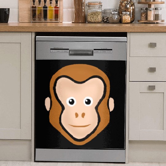 Monkey Face Adorable Dish Washer Covers