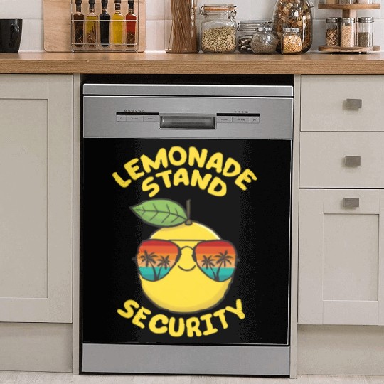 Lemonade Stand Security Cute Lemon Summer Dish Washer Covers
