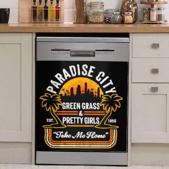 Funny 80's Classic Rock Parody: Paradise City Dish Washer Covers