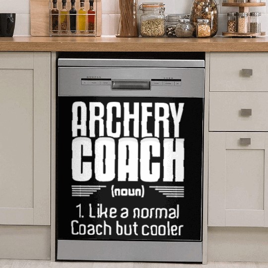 Outdoor Hunting Bow Arrow Archery Coach Dish Washer Covers
