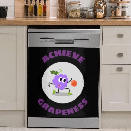 Achieve Grapeness Grape Pun Dish Washer Covers